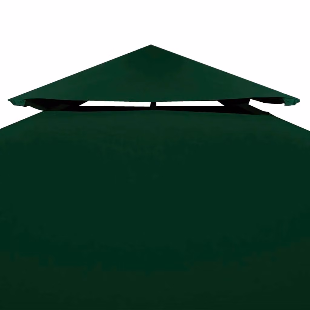 Berkfield Home Green PVC-Coated Gazebo Canopy Replacement Cover, W x D: 3 x 3 m – 2