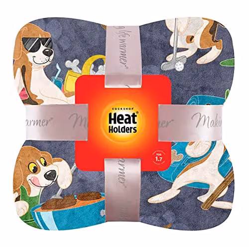 Heat Holders Warm Quilted Fleece Pet Blanket in Blue, W/D/H: 180 x 200 cm – 2