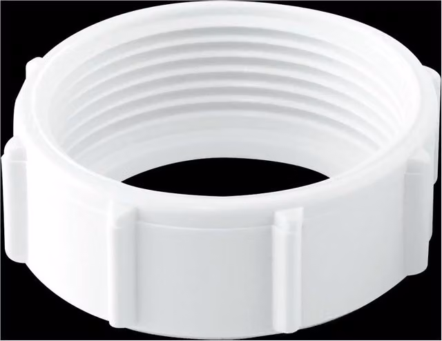 McAlpine S8A 1.25 inch BSP Nut in White – 1