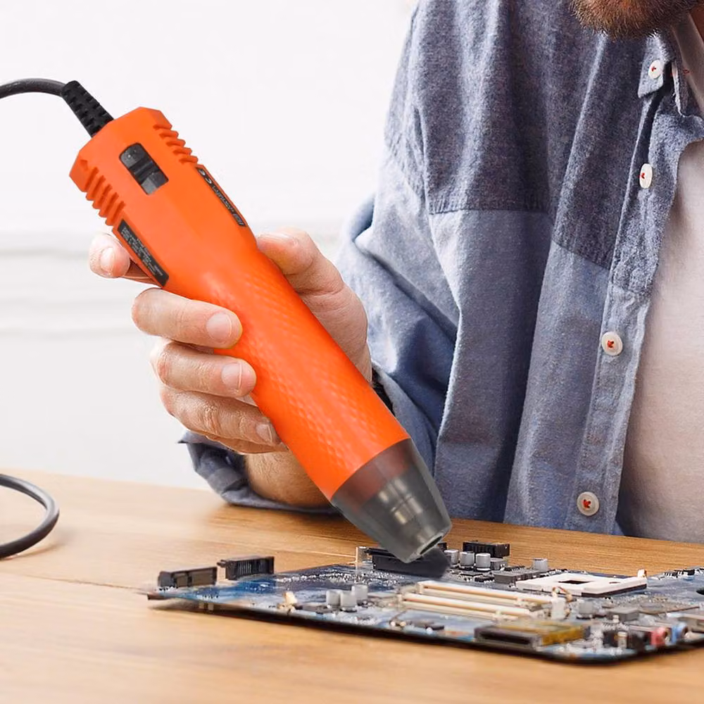 Traderight Portable Mini Heat Gun Handheld Hot Air Tool, Orange – 3