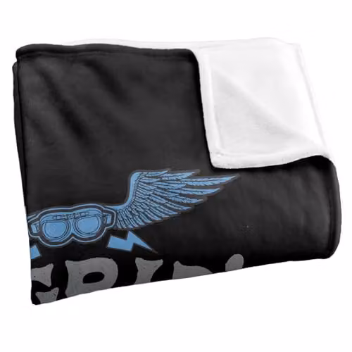 LOGOVISION Harry Potter Hagrid's Flying Motorbike Super Soft Fleece Throw Blanket, Multicolour, W: 91.44 cm x D: 91.44 cm x H: 147 cm – 2