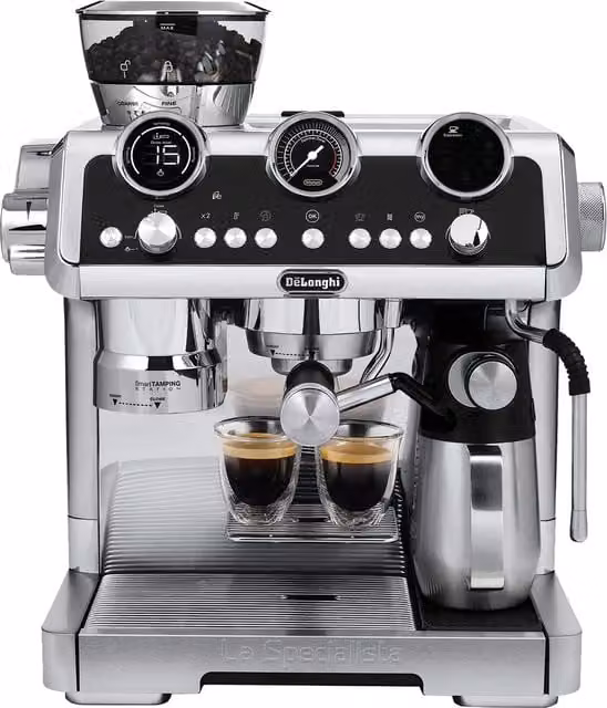 DeLonghi La Specialista Maestro Bean to Cup Coffee Machine in Silver with Cold Brew Function and PID Control