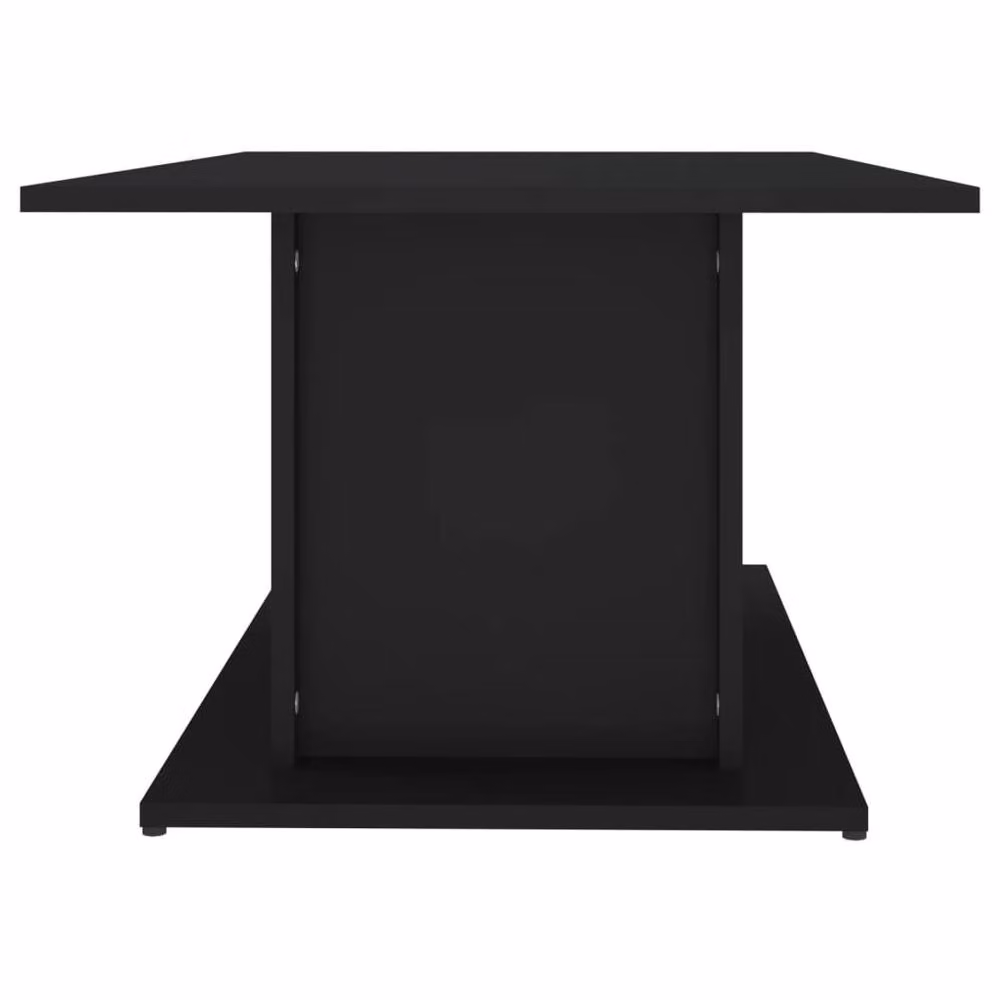 Berkfield Home Modern Black Decorative Coffee Table, W/D/H: 102 x 55.5 x 40 cm – 4