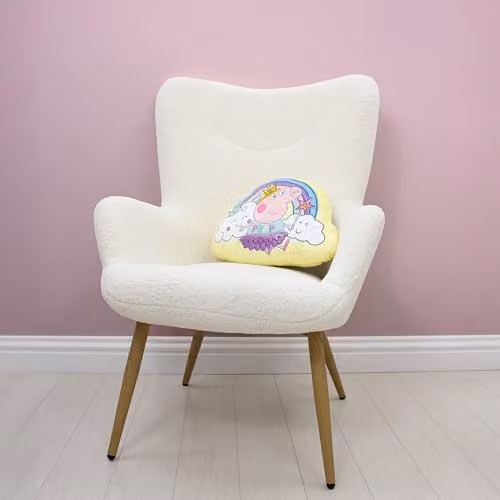 Character World Peppa Pig Reversible Shaped Cushion, Multicolour, W/D/H: 40 x 40 x 40 cm – 2
