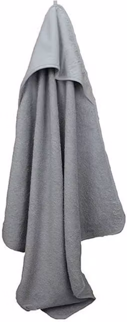 ARTG Print-Me Personalised Hooded Cotton Towel in Light Grey