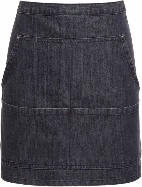 Premier Waist Apron in Black, W/D/H: 39.5 x 79.0 x 39.5 cm