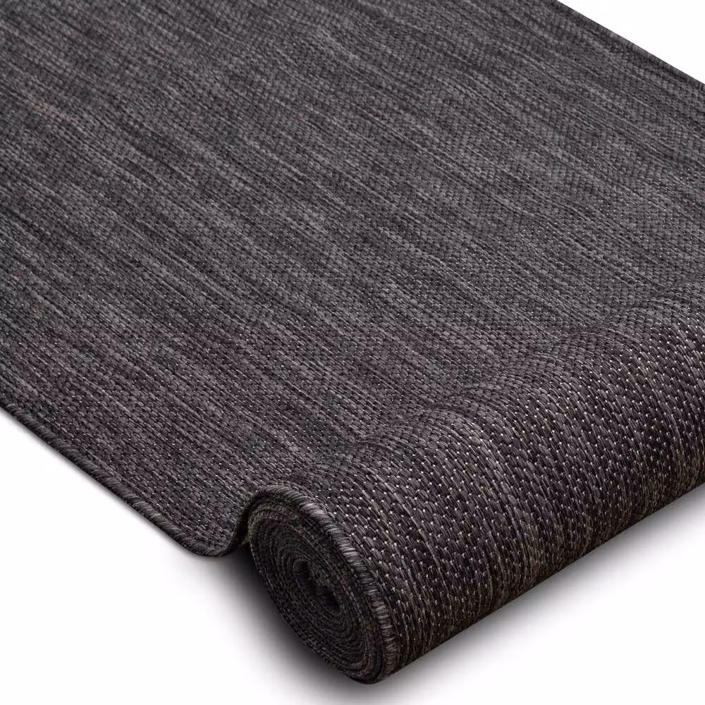 RugsX Sion Sisal Runner in Black, W/L: 120 x 340 cm – 2