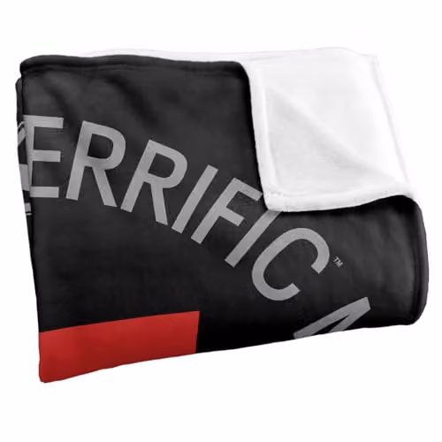 Warner Bros. Superman 2025 Mr Terrific Icon Super Soft Fleece Throw Blanket, Multicolour, W: 152 cm, D: 127 cm – 2
