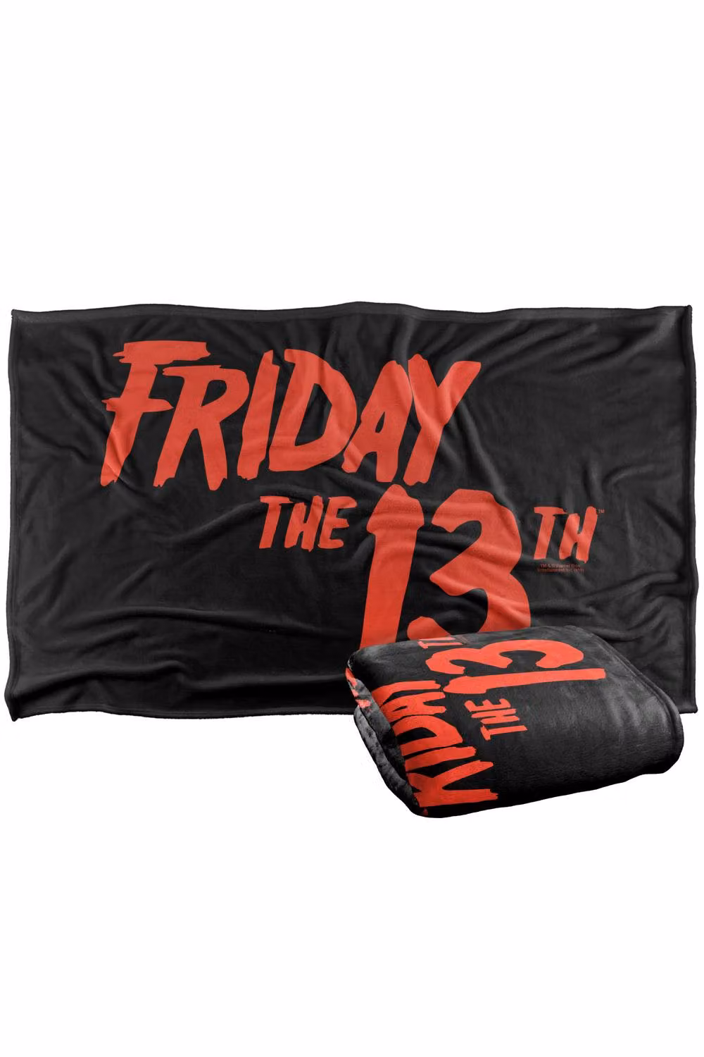 LOGOVISION Friday The 13th Logo Silky Touch Super Soft Fleece Throw Blanket, Multicolour, W: 152.4 cm x L: 127.0 cm – 7