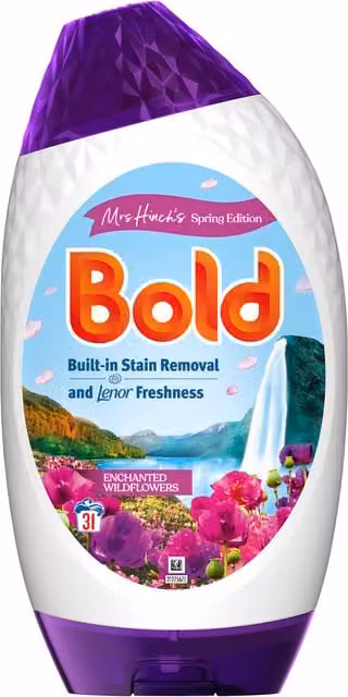 Bold 2 in 1 Laundry Gel Enchanted Wildflowers Multicolour
