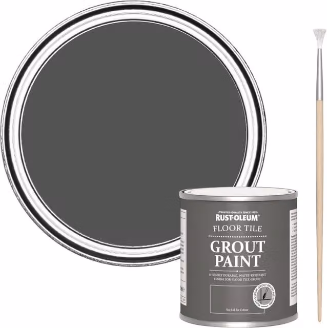 Rust-Oleum Floor Grout Paint in Grey, 250 ml