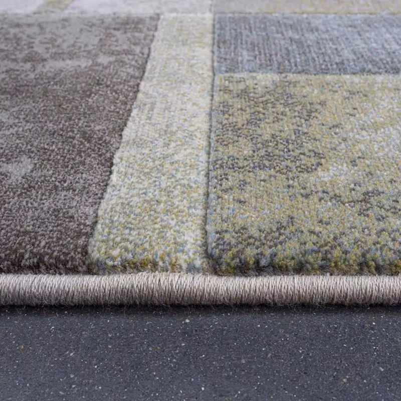 The Rug Shop UK Green Modern Geometric Easy To Clean Area Rug W: 160 cm, L: 230 cm – 2