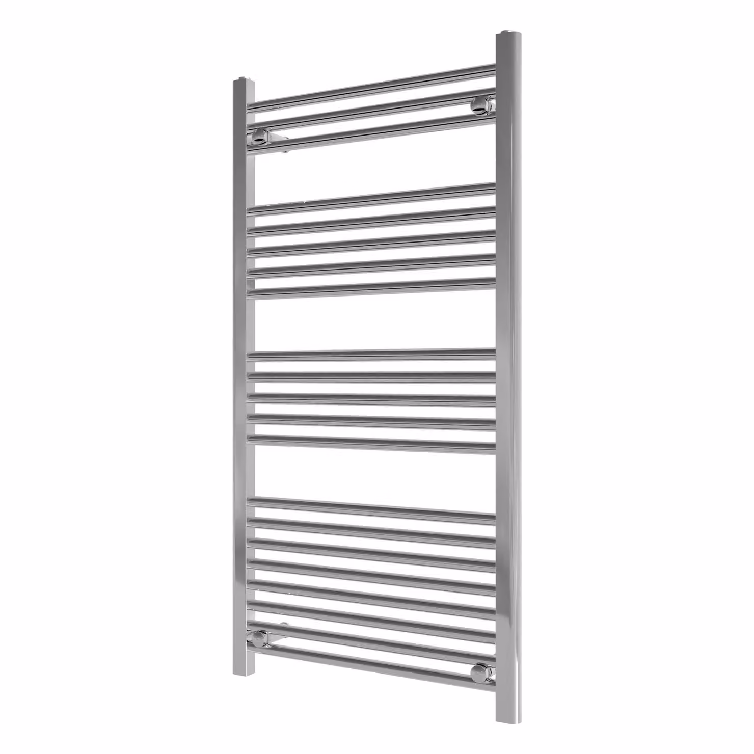 Agadon Grace Towel Radiator in Metallic Silver, W: 60 cm, H: 120 cm – 2