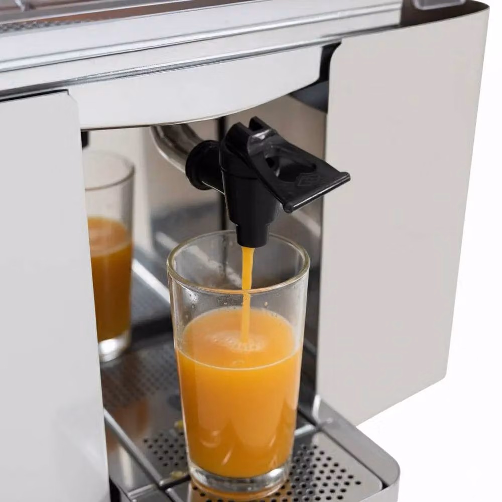 Monstershop Commercial Centrifugal Fruit Juicer with Tap in Silver Stainless Steel and Glass – 3