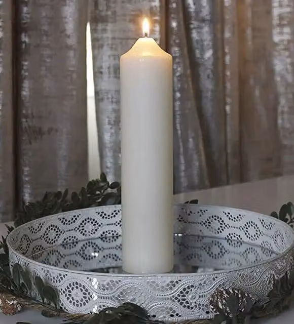 Marco Paul White Church Pillar Candle – 1