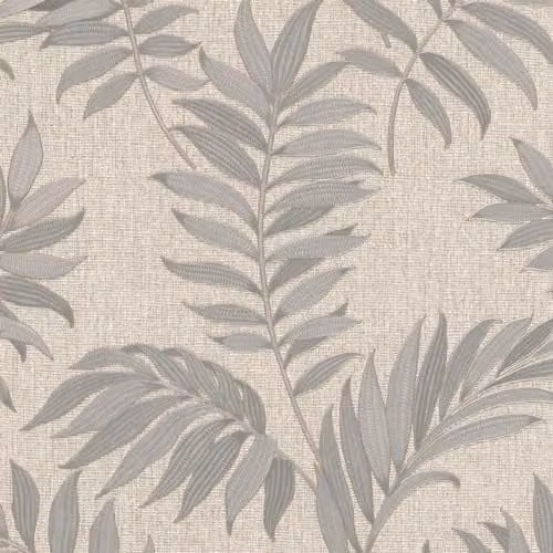 Rasch Elegant Homes Sumatra Grey Floral Wallpaper