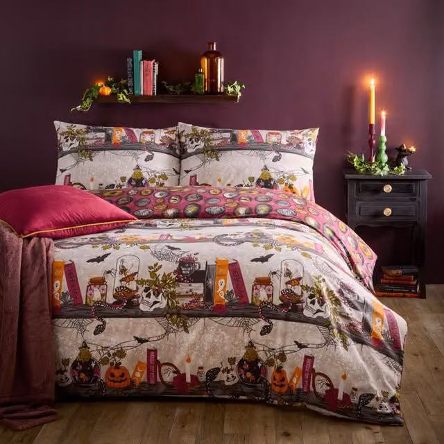 Riva Home Multicolour Reversible Graphic Duvet Cover, W/H: 200 x 200 cm