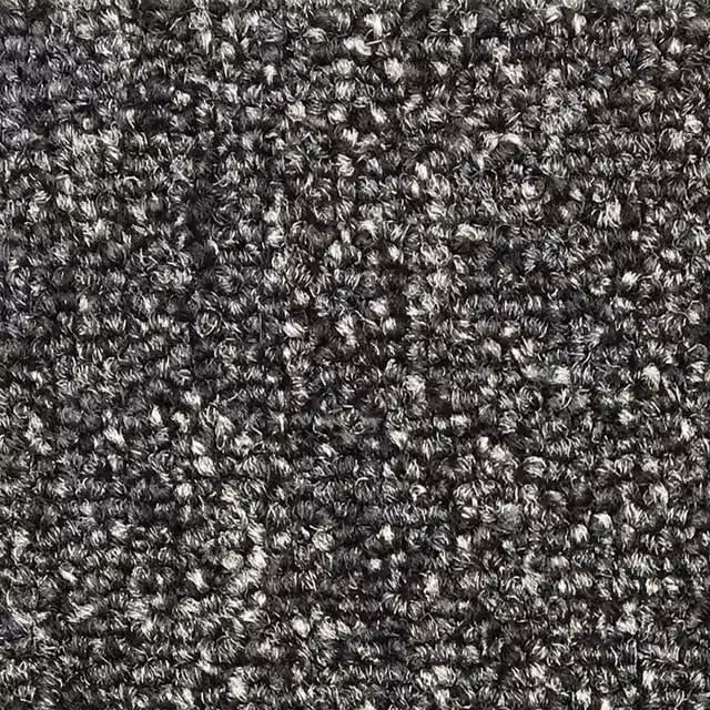 Vinyl Flooring UK HyperL Contract Carpet Tiles, Tufted Loop Pile, Charcoal Grey, 5m2 (20 Tiles Per Box)