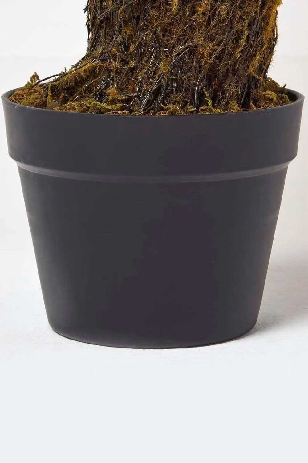 Homescapes Artificial Bird's Nest Fern in Green Pot, Height: 120 cm – 3