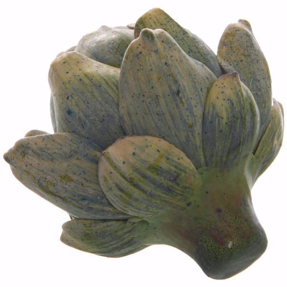 Lemon Pavilion Furniture and Decor Real Touch Artificial Artichoke Plant in Green, W: 10 cm, D: 10 cm, H: 10 cm – 2