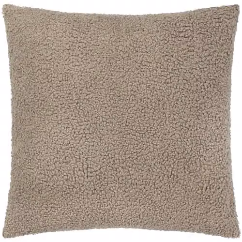 Yard Cabu Square Polyester Filled Cushion in Beige, W/D/H: 55 x 55 x 55 cm – 1