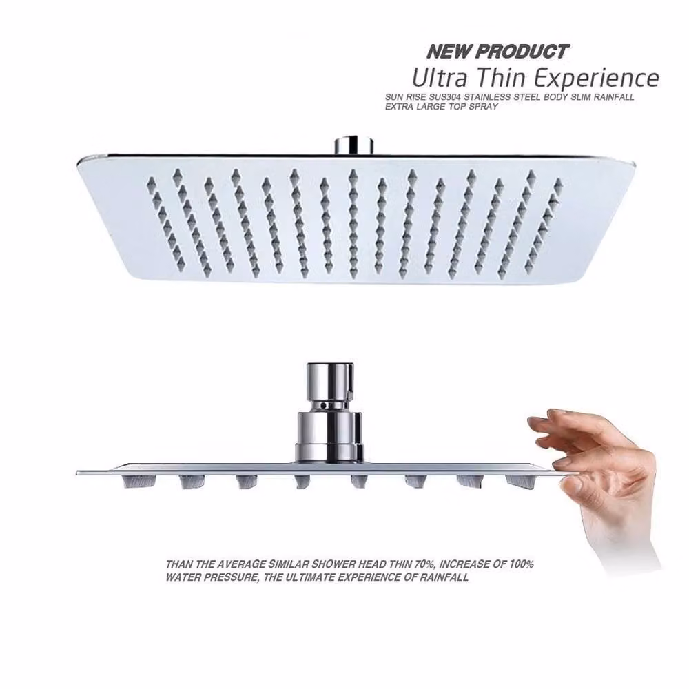 SPETLEK 10 inch Silver Chrome Rain Shower Head – 2