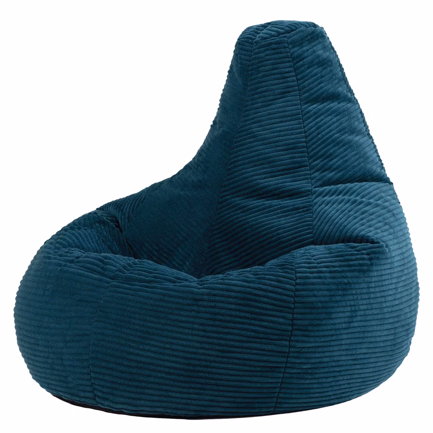 ICON Dalton Medium Corduroy Recliner Bean Bag in Petrol Blue – 2