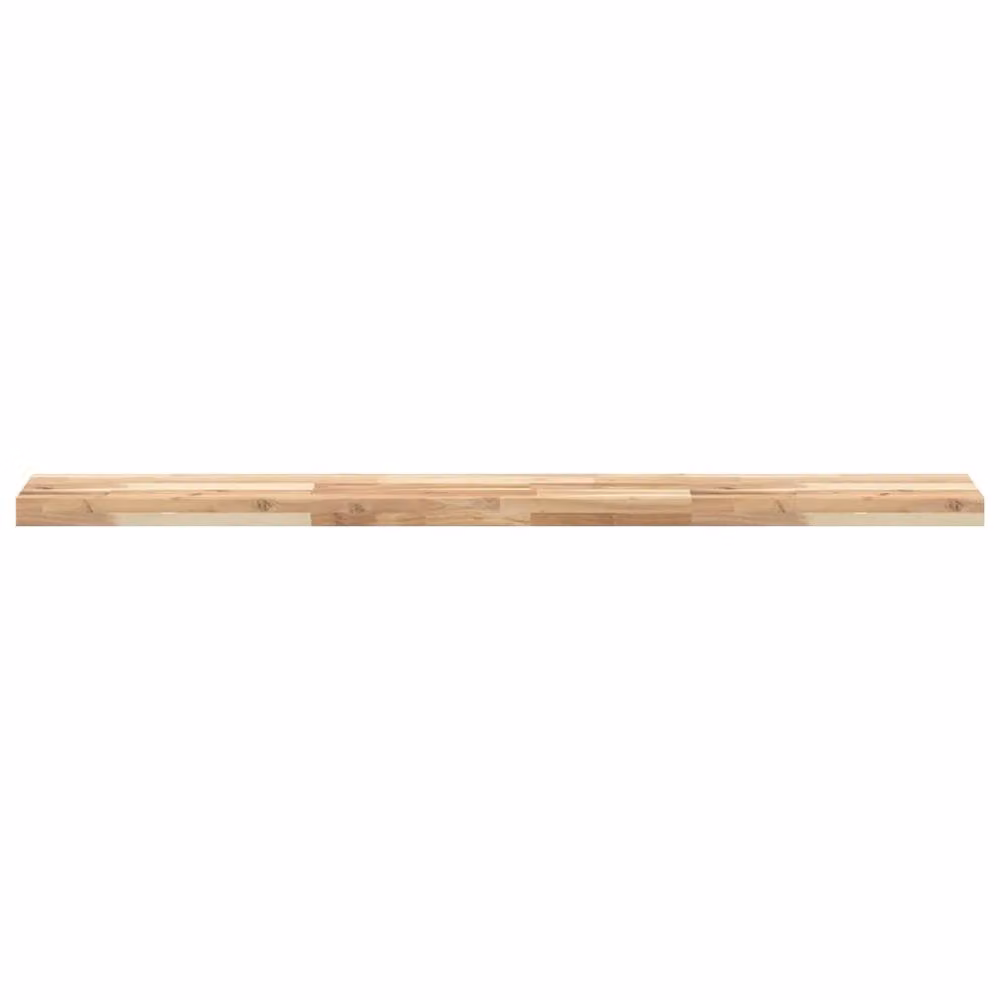 Berkfield Home Rectangular Solid Wood Acacia Table Top, Brown, W: 140 cm, D: 20 cm, H: 4 cm – 2