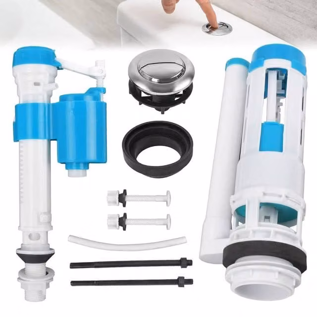 SPETLEK Universal White Plastic Bathroom Cistern Repair Kit – 1