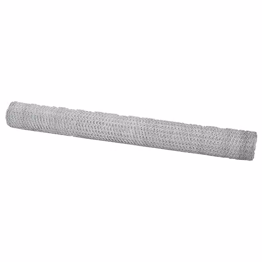 Berkfield Home Hexagon Fence in Silver Galvanised Steel, H: 150 cm x W: 100 m – 2