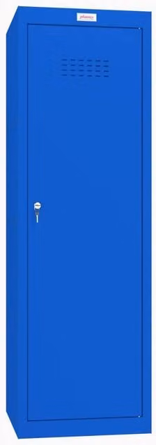 Phoenix Safe Company Size 4 Blue Cube Locker CL1244BBK with Key Lock and 173 Litre Capacity