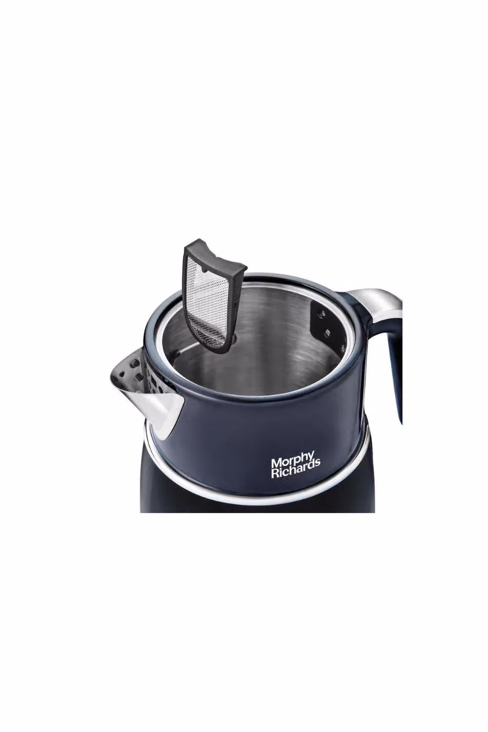 Morphy Richards Signature Matt Kettle in Blue with Stainless Steel Finish