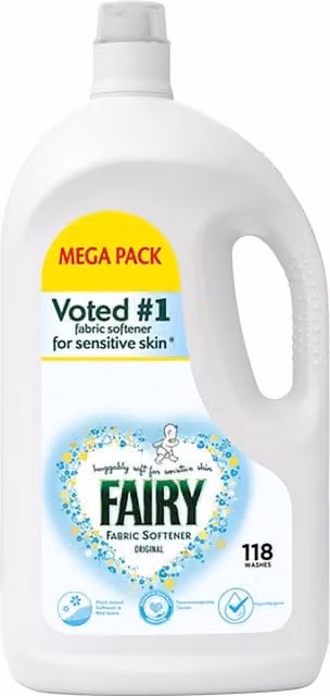 Fairy Fabric Softener Original 118 l