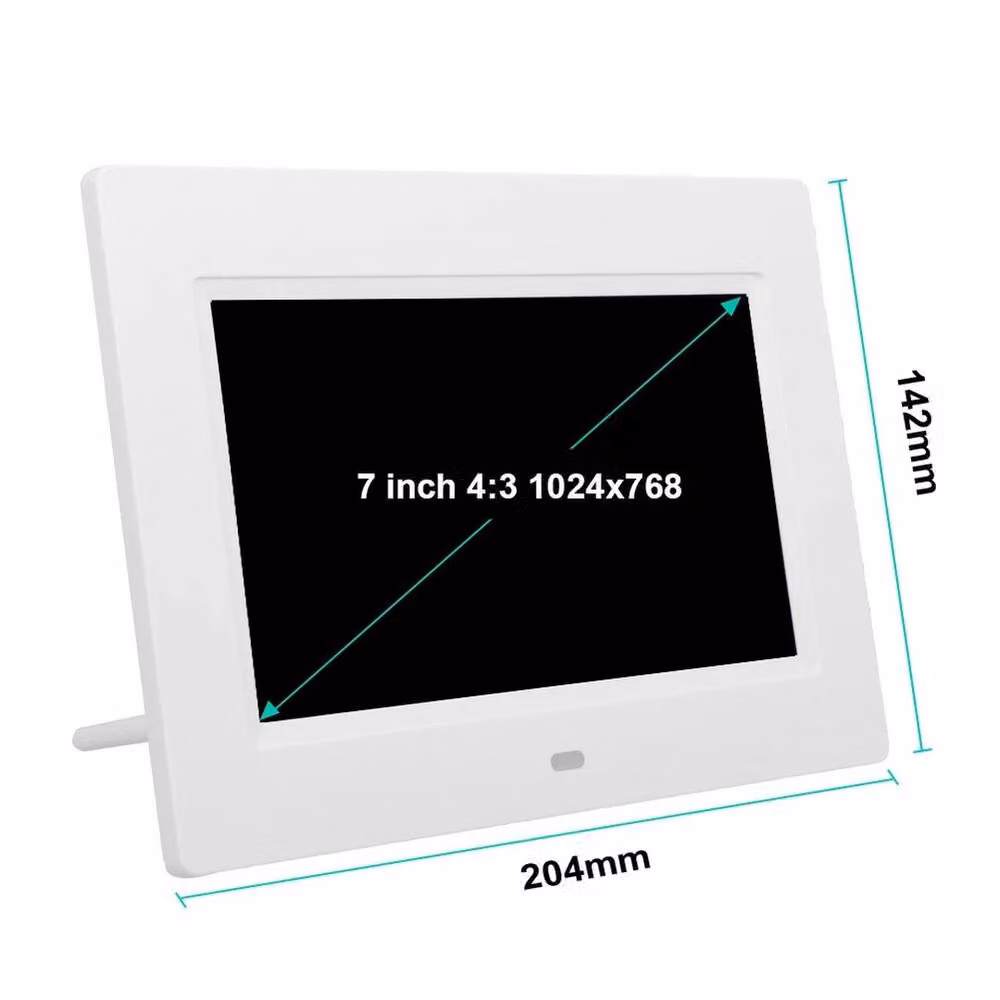 EONLION White Digital Tabletop Alarm Clock with Large Display – 2