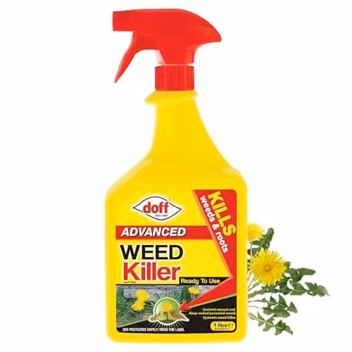 Doff Advanced Weedkiller for Lawns, 1 l – 1