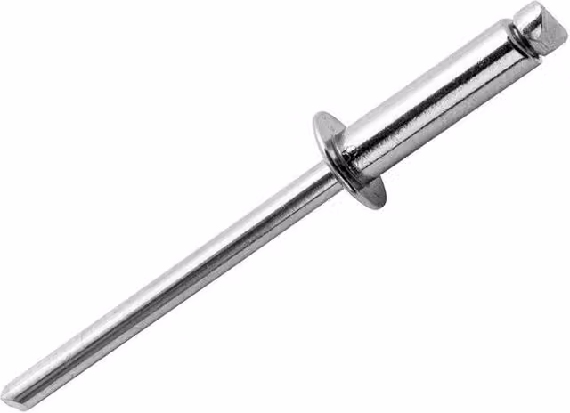 Rapid Stainless Steel Rivets in Silver and Multicolour