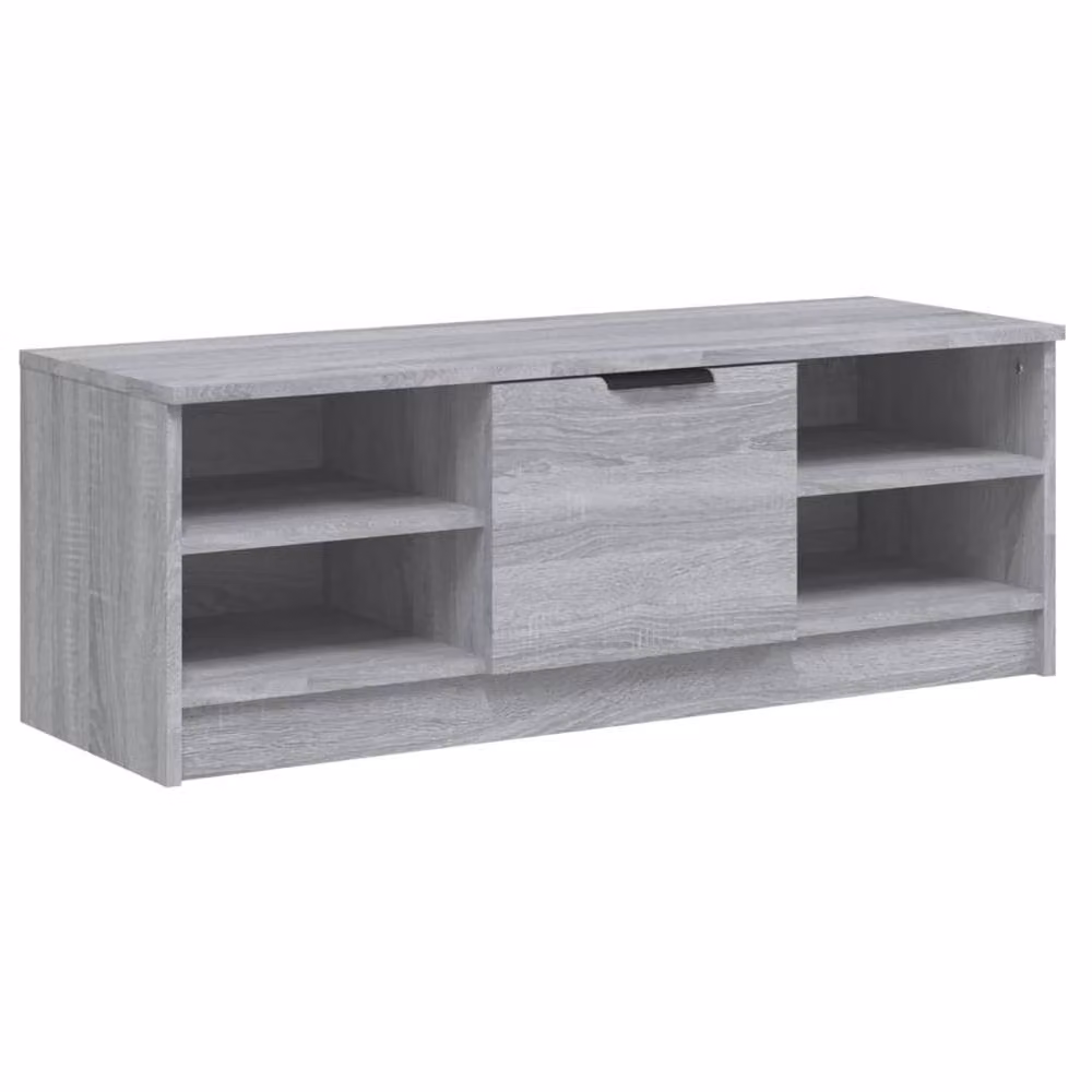 Berkfield Home Grey Sonoma TV Cabinet W: 102 cm, D: 35.5 cm, H: 36.5 cm – 2