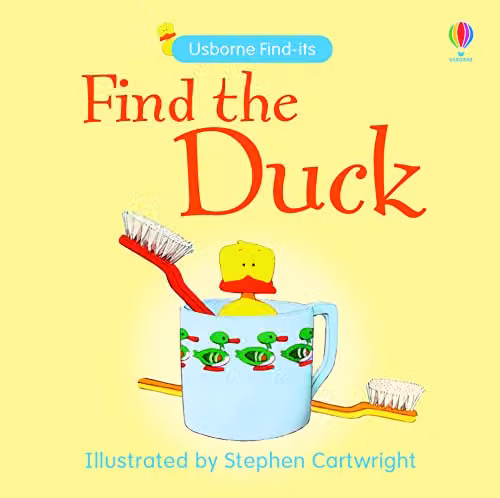 Usborne Find the Duck Find It Board Book, Multicolour