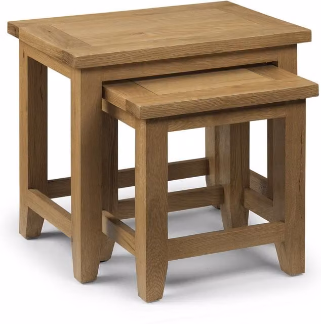netfurniture Pretoria Nest Of Tables in Light Oak