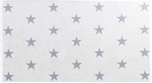 Helena Springfield Star Cotton Terry Bath Mat in Grey