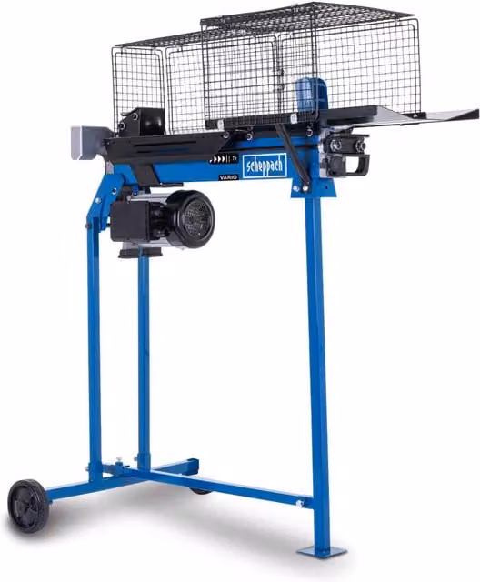 Scheppach HL760LS 7 Tonne Hydraulic Log Splitter, 2200W, 520mm Length, Blue