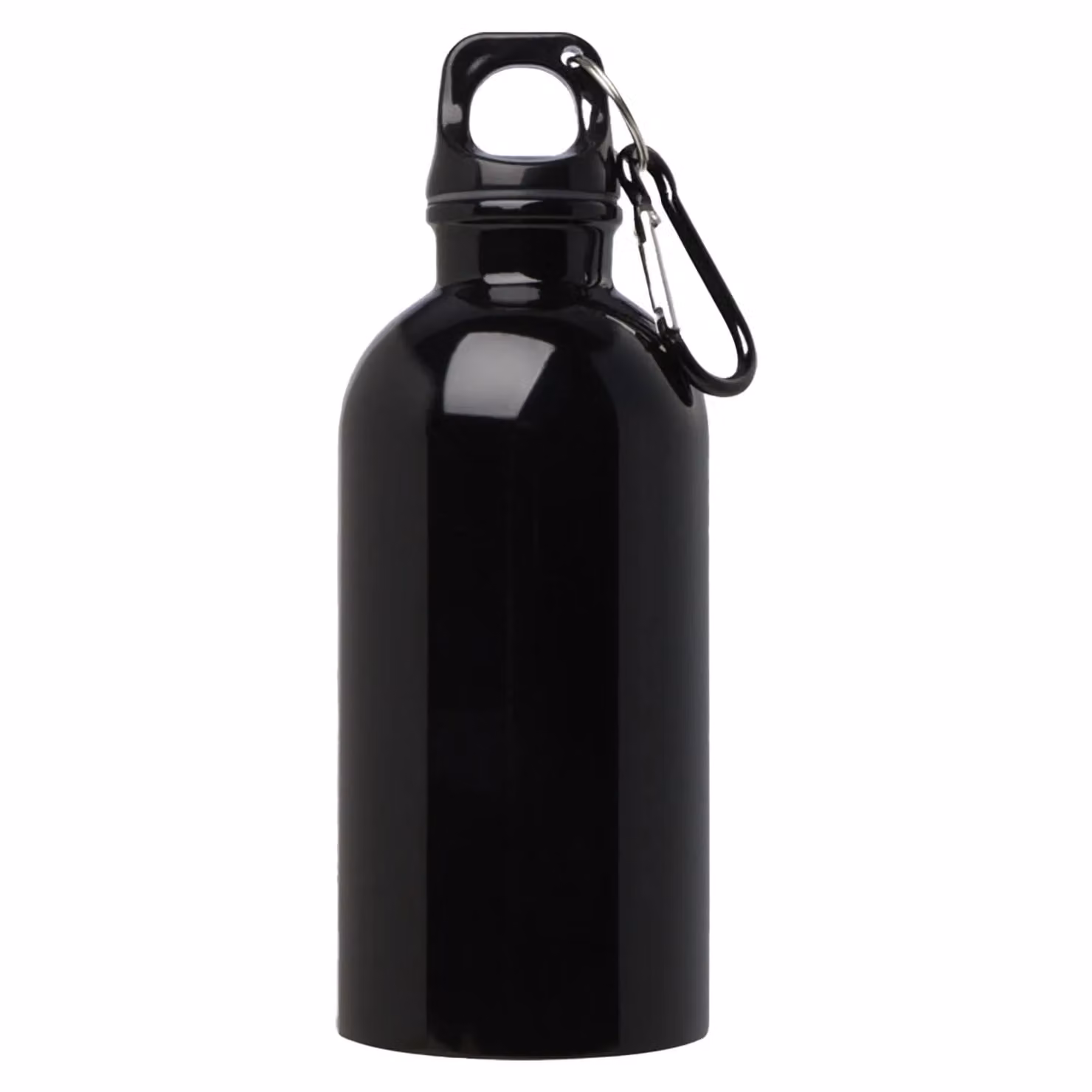 Floso Stainless Steel Single Wall 400ml Water Bottle in Black – 3