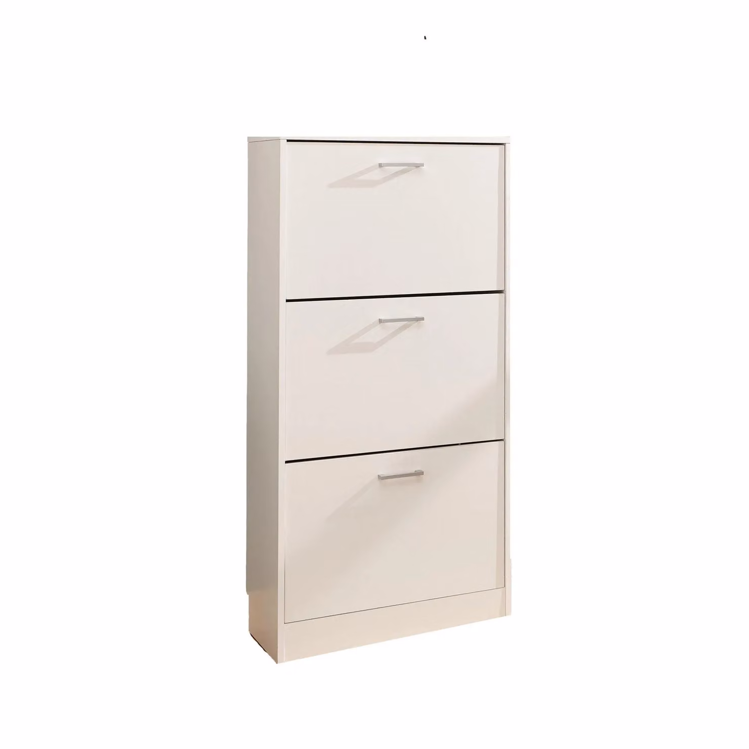 GFW Stirling Three Tier Shoe Cabinet in White – 2