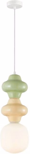Netlighting Latera Slim Cylinder Pendant Ceiling Light in Matt White Ceramic