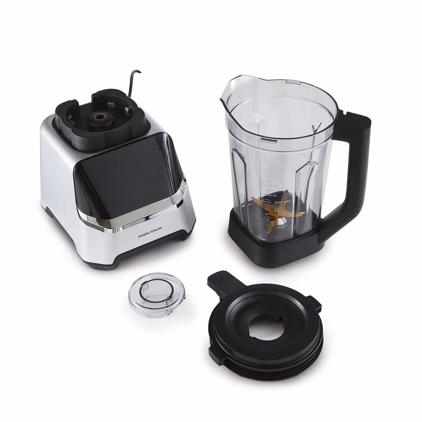 Morphy Richards Digital Jug Blender in Grey with Stainless Steel and Digital Display – 2