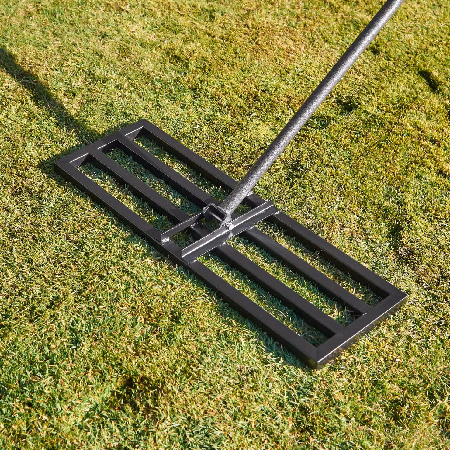 VonHaus Lawn Levelling Rake, 2m, Black – 2