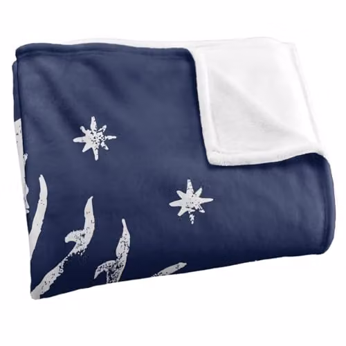 LOGOVISION Lord of the Rings Return of the King Tree of Gondor Super Soft Silky Touch Fleece Throw Blanket, Multicolour, W: 127 cm, D: 152 cm – 2