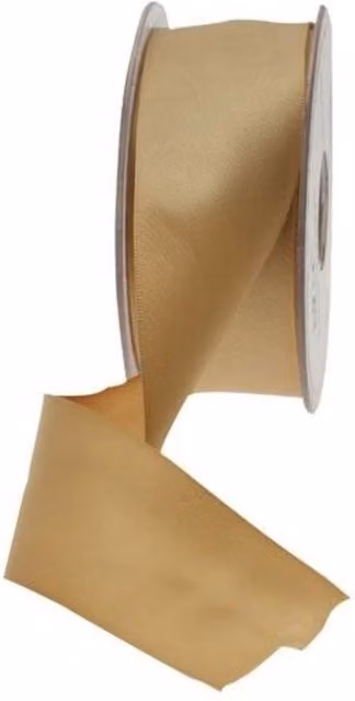 KDMD Gold Satin Ribbon 2 Pack, 35mm Width for Party Decorations