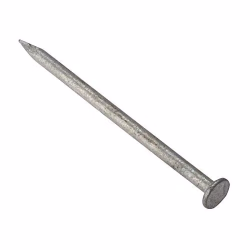 ForgeFix Galvanised Round Head Steel Nails, 500 g