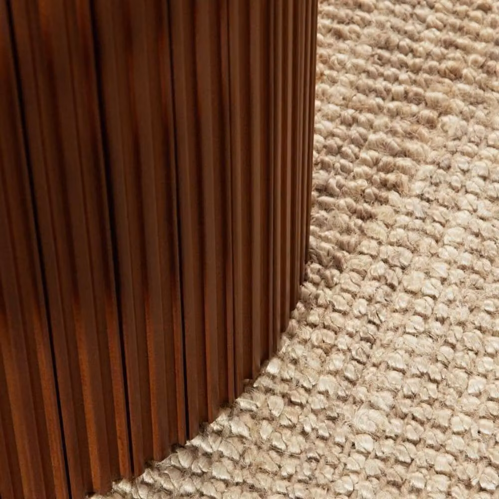 Hanse Home Handwoven Jute Rug in Beige and White, W: 80 cm, L: 150 cm – 3